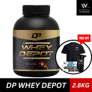 DP Whey Depot Protein 5.9Lbs/2.8Kg (70 Serving) [Free 2 Gift]
