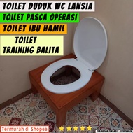 Wooden toilet chair / bamboo toilet chair maternity toilet chair elderly toilet chair/ squat toilet 