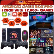 GAME BOX PRO X3 128GB With 13000 Game Android Movie Game Console Video Game TV Konsol Permainan Vide