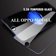 Oppo Neo9 Neo7 Neo5S F1 F1Plus F11PRO F11 F1S A3S A5S A92020 F9 F7 F5 A57 A7 A71 A77 A83 HD 2.5D Clear Glass