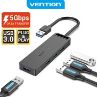 Vention USB 3.0 HUB 4 Ports OTG Splitter Adapter Printer for Laptop PC Macbook iPad Pro