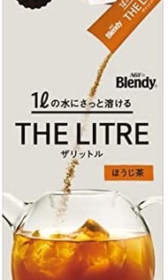 (訂購) 日本 AGF Blendy THE LITRE 即沖 焙茶粉棒 一盒6條 (3 盒裝)