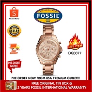(From USA) Fossil BQ3377 BQ1773 MODERN COURIER CHRONOGRAPH ROSE GOLD-TONE STAINLESS STEEL WATCH CHRO