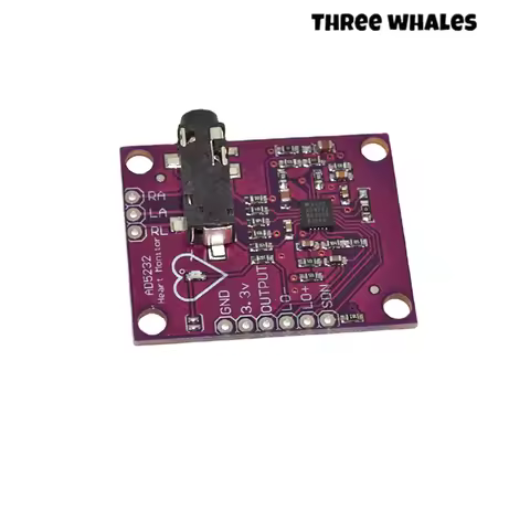 Sxinen AD8232 Cardiac Electrophysiology Measurement Pulse Cardiocardiogram Monitoring Sensor Module 