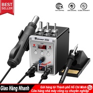 máy khò nhiệt cầm taymáy khò nhiệt mini-Bộ mỏ hàn điện kỹ thuật số 8586 760w 2 trong 1 tiệ