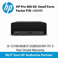 HP Pro 400 G9 6N0H4PA Small Form Factor i3-12100/8GB/512GBSSD/W11P/ 3 Year Onsite Warranty ,