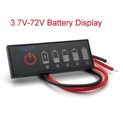 Battery Level Indicator 18650 Lipo Lithium Capacity Tester Meter 1S 2S 3S 4S 3.7V-14.8V Module Lithi