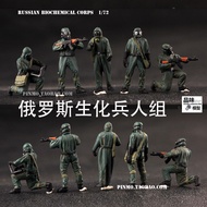Taste Model Finished Product 1/72 Modern Russia Biochemical Soldier 5 Soldier Group B