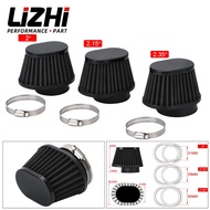 LIZHI- Motorcycle Air Filter 60mm 55mm 54mm 51mm 50mm Universal for Motor Car mini bike Cold Air Int