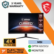 Flexi Tech MSI Optix G321CU Curved Gaming Monitor 31.5" (80cm) 3840 x 2160 (UHD) 144Hz