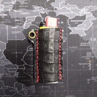 leather lighter sleeve / sarung lighter cricket kulit boyo