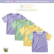 Hae Hae Kids Bamboo Short Sleeve Shirt | Eczema-Friendly & Breathable | (80–130cm)