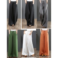 [2021]Linen Cotton Women Casual Long Pants Home comfort lady pant #1714