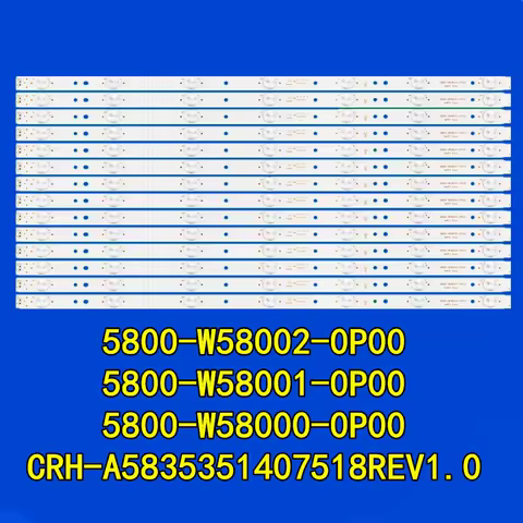 LED TV Backlight Strip for 58M6 58V6 58E360 58E6000 58E6100 7710-653000-D000 5800-W58002-0P00 CRH-A5