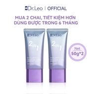 Dr Leo 2 in 1 Multi-Effect Hydration Cream Primer 50g - Hydrating Face Primer with Niacinamide and H