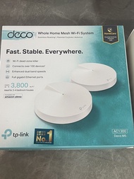 全新未用過TP-Link Deco M5 AC1300 Mesh Wi-Fi 系統