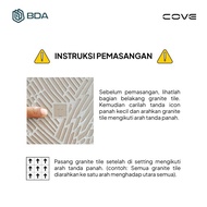 Mahkota Keramik Cove Keramik Kamar Mandi Keramik Lantai Kamar Mandi Granit Kamar Mandi Granit 120x60