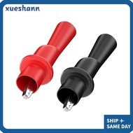 XUESHANN Alligator Crocodile Clamp, Univeral Crocodile Clip, Multimeter Tester Probe Wire Tips Test 