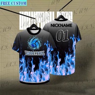2023 New[edward][free Customize Number Name] New ! Volleyball Full Sublimation Jerseys Volleyball Je