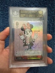 DISNEY 100 MINNIE MOUSE SR BGS black 10 黑10