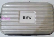 【BMW---寶馬】→ 汽車品牌記念 硬殼-行李箱造型 盥洗收納包《尺寸:18 x 12 x 7cm》  