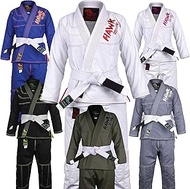 Brazilian Jiu Jitsu, Kids Jiu Jitsu Gi Children BJJ Gi Grappling Kimonos Lightweight White Belt