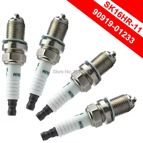 20x OEM packing 90919 01233 SK16HR 11 9091901233 SK16HR11 Iridium For Toyota Camry RAV4 Scion tC 909