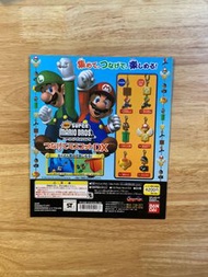 絕版罕有 2007年 孖寶兄弟 Super Mario Bros 扭蛋機機頭紙 Bandai 2007 閃卡 閃咭 童年回憶 萬變卡 萬變咭