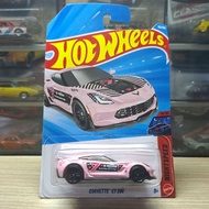 Hot Wheels Corvette C7 Z06 Pink E 2026 - Hotwheels Original - Diecast Car Toys for Children