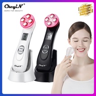 （Selling）CkeyiN EMS Facial Beauty Instrument Multifunctional LED Lights RF Radio Frequency Beauty De