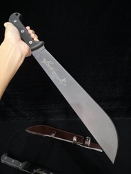 มีดเดินป่า​ มาเ​ช​เต้​ 5cr13mov​ งาน​เต็ม​ มี​2​แบบ​ให้เลือก​ ดำ/ขาว