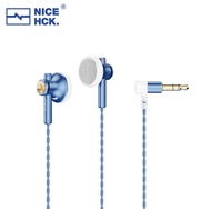 NiceHCK EB2S PRO 3.5/4.4mm Plug Microphone Flat-Head Earbud HiFi Wired Earphone 15.4mm LCP Diaphragm