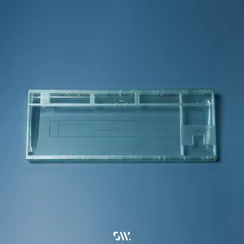 Transition Lite Mechanical Keyboard Kit Wird Transparent Flex Cut Support VIA Custom RGB PC Keyboard