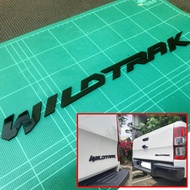 อักษร logo emblem ไวแทรก wildtrak ford ranger ปี 2018+ สีดำ