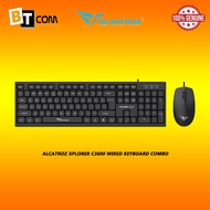 ALCATROZ XPLORER C3600 WIRED KEYBOARD COMBO