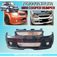 PERODUA KELISA MINI COOPER LOOK FRONT BUMPER (MINI) BUMPER DEPAN KELISA MINI COOPER BUMPER KELISA BU