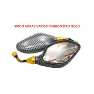 AGRAS VARIO150 CARBON MIRROR GOLDbiru
