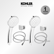 KOHLER Citrus Single-Function Handshower with Flexible Hose and Wall Bracket Polished Chrome K-98220T-CP K-9040T-CP K-12067T-CP