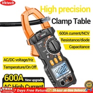 ANENG PN107 Digital Clamp Meter 600A AC Current โวลต์มิเตอร์แอมป์มิเตอร์ NCV ไดโอดอุณหภูมิความถี่ Pr
