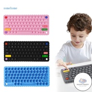 HB Keyboard Shape Teething Toy Silicone Baby Teether Toy for Babies 0-3 Months 3-6 Months Baby Chew 