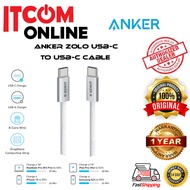 ANKER ZOLO TYPE-C TO TYPE-C 1.0M 1.5M 240W CABLE
