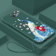 Case for Samsung J6 plus J6 prime Samsung J7 prime Samsung J7 2017 phone case peafowl Softcase Liquid Silicone Protector Smooth Protective Bumper Cover