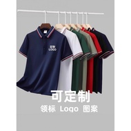 Short Sleeve polo Shirt Men's Workwear Lapel Workwear Advertising Shirt Men's polo Shirt