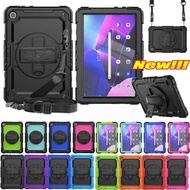 For Lenovo Tab M10 3rd Gen TB328FU TB328XU 10.1" Tablet Case Kids Shockproof Rotate Cover With Shoulder Strap