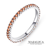 New Year Lucky Gift.Majalica 925 Sterling Silver Ring.Line Ring.Anti-villain Tail Ring.H Type H.Oran