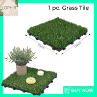 Factory direct sales 1pc. Artificial Grass Tiles - Fake Grass Tiles - Outdoor Artificial Grass Mat Turf Tile Interlocking