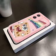 Casing hp for VIVO Y03 Y03T Y18 Y18e Y18i Y18t Y28s 5G Y37 5G Case Cartoon animation sponge Kasing S