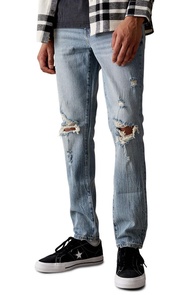 PacSun Men's Comfort Stretch Indigo Skinny Jeans