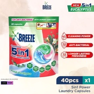 Breeze 5 In 1 Capsules Pouch Fresh Eucalyptus (420g)