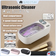 【SG-SPOETRY】Ultrasonic Cleaner Glasses Cleaner Multifunctional Cleaning Machine for Jewelry Watch De